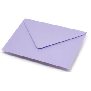Koperty C6 kopertowe 114mm x 162mm | Lawendowe 80g