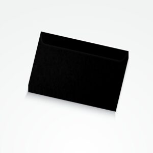 Koperty proste - 100mm x 140mm / Czarne 90g