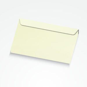 Koperty standardowe DL - 110mm x 220mm / Kremowe 80g