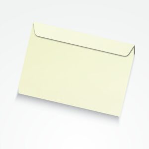 Koperty standardowe C6 - 114mm x 162mm / Kremowe 80g