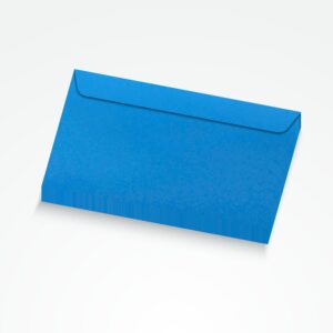 Koperty standardowe C7/C6 - 81mm x 162mm / Niebieskie 80g