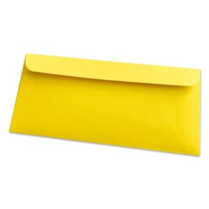 Koperty proste - 90mm x 155mm | Żółte 80g