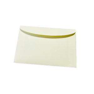 Koperty wizytówkowe 55mm x 95mm | Kremowe 80g