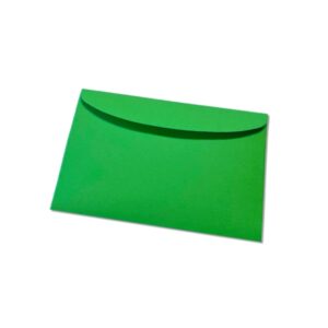 Koperty wizytówkowe 60mm x 90mm | Zielone 80g