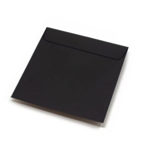 Koperty kwadratowe - 110mm x 110m | Czarne 90g