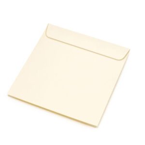 Koperty kwadratowe - 110mm x 110mm | Kremowe 80g