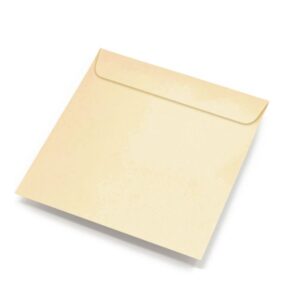 Koperty kwadratowe - 110mm x 110mm | Łososiowe 80g