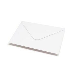 Koperty wizytówkowe kopertowe 60mm x 90mm | Białe 120g